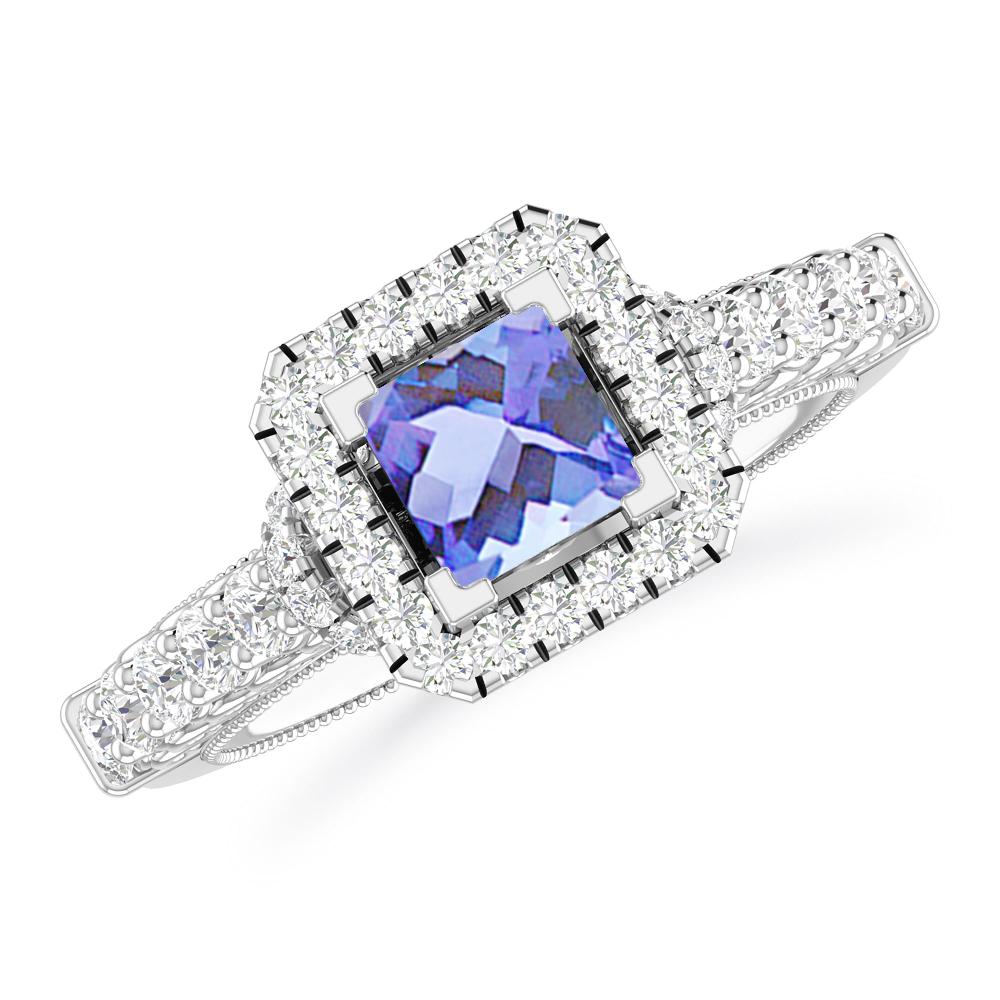 White Gold - Tanzanite