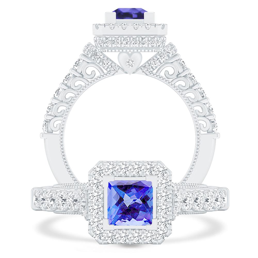 White Gold - Tanzanite