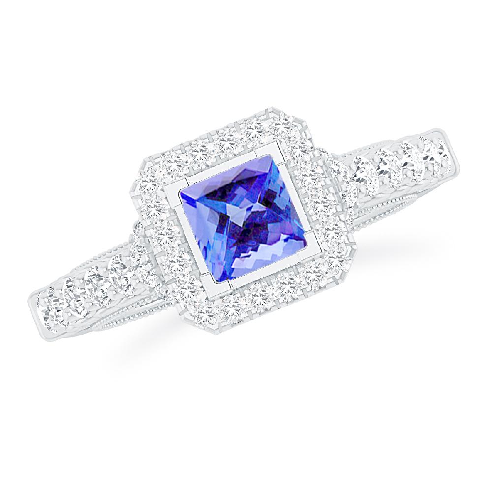 White Gold - Tanzanite
