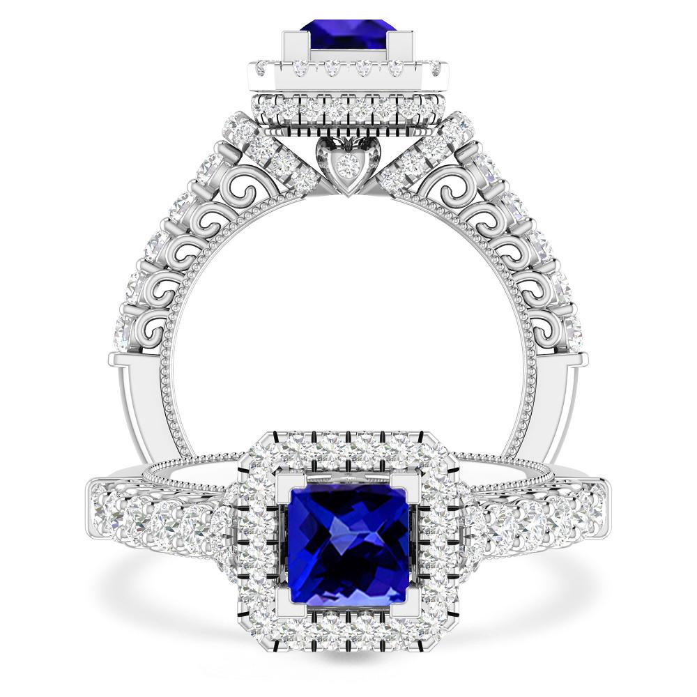 White Gold - Tanzanite