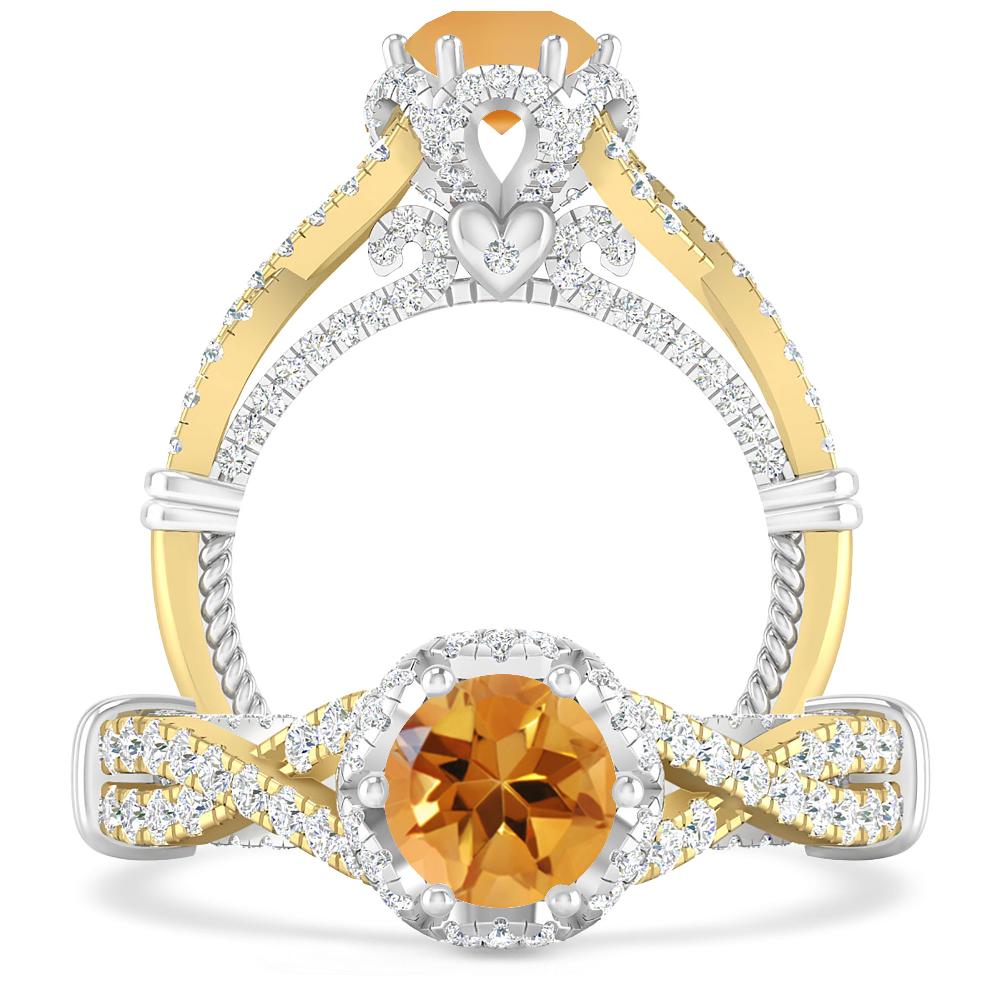 Yellow Gold - Citrine