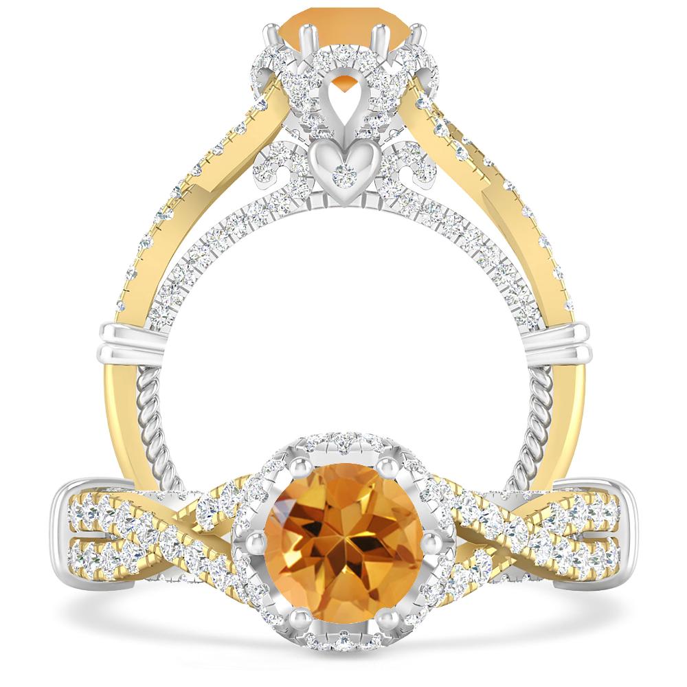 Yellow Gold - Citrine