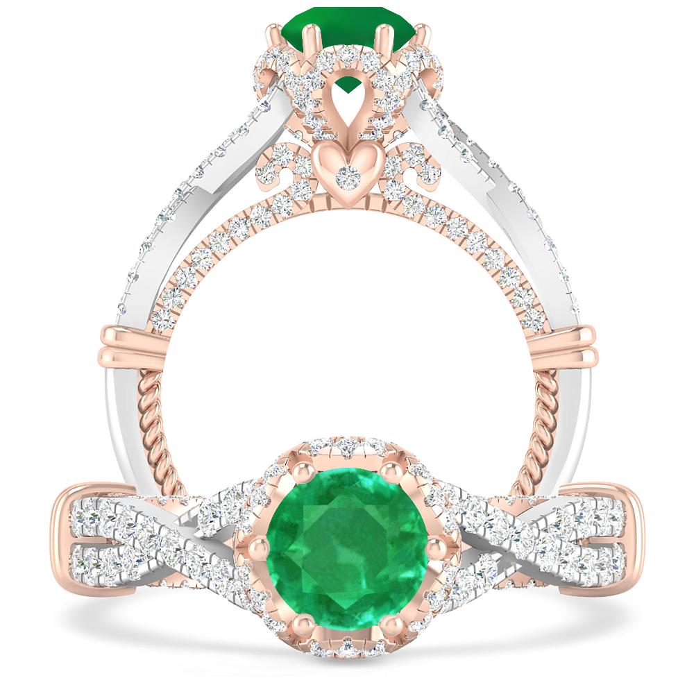 White Gold - Emerald