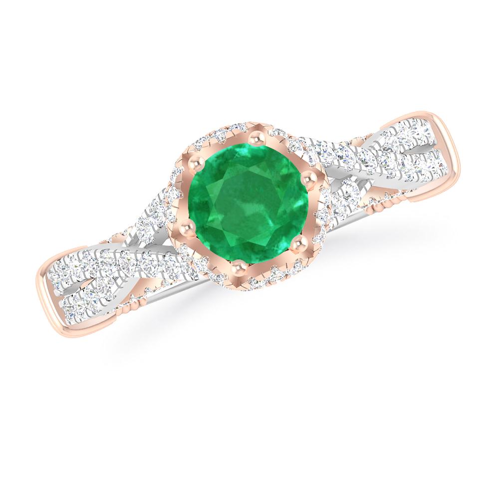 White Gold - Emerald