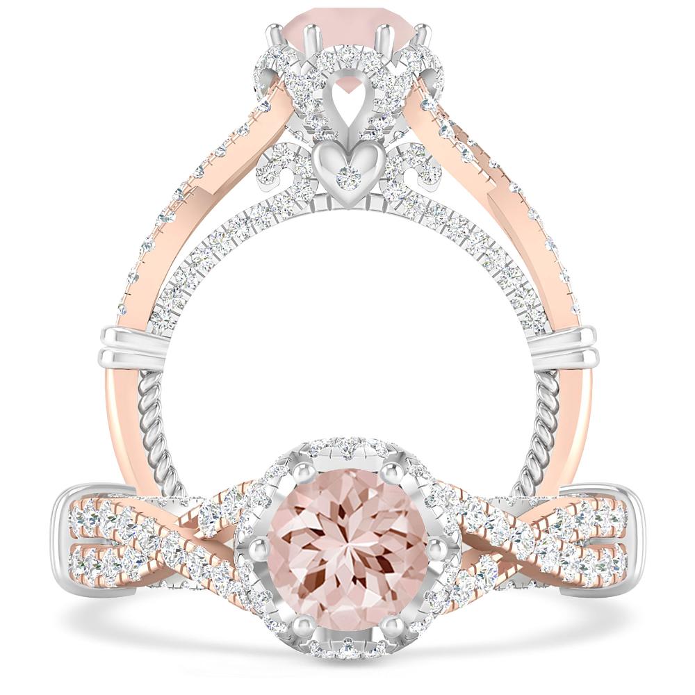 Rose Gold - Morganite