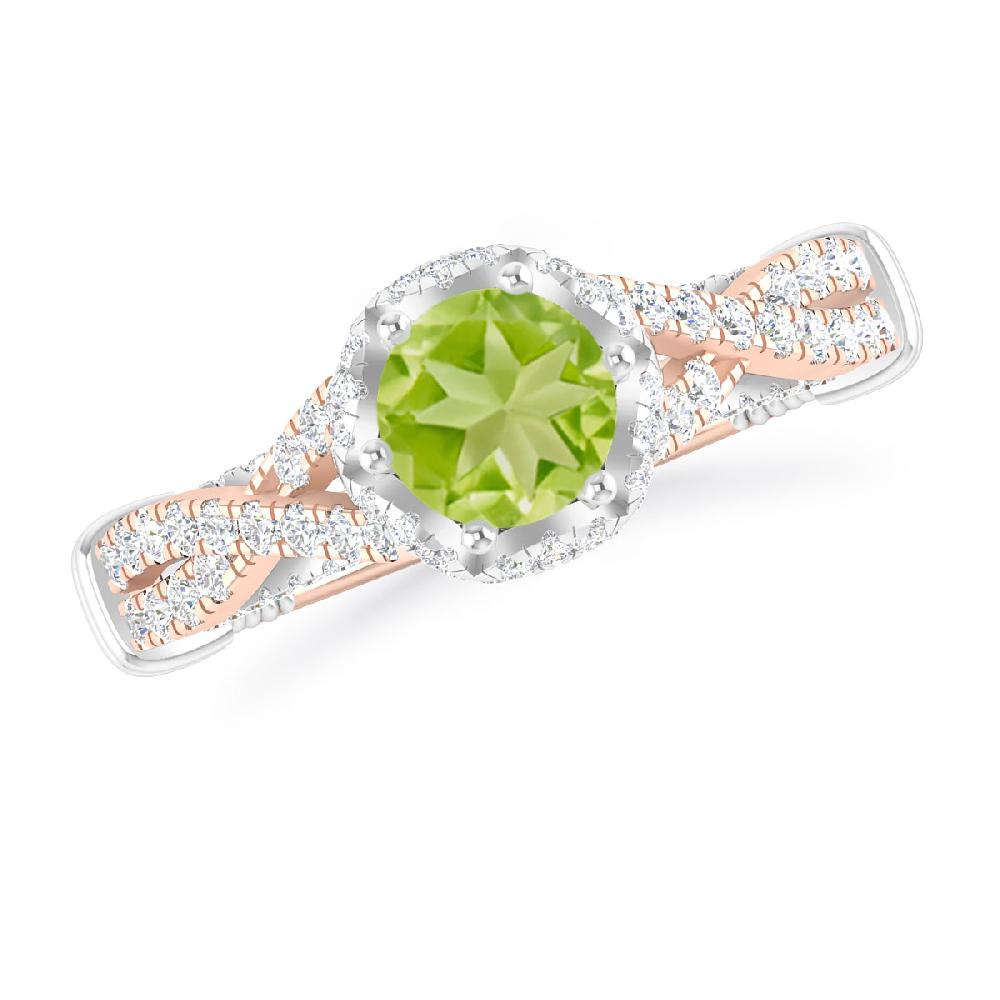 Rose Gold - Peridot