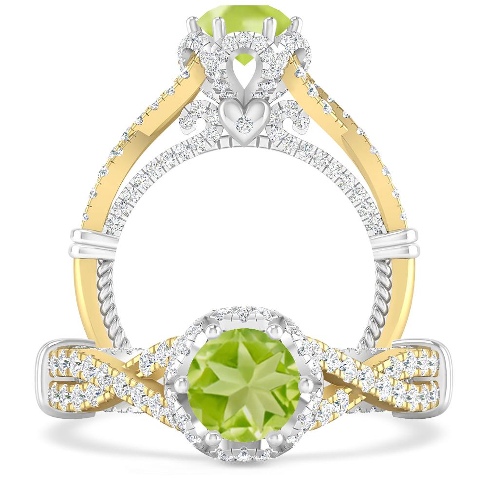 Yellow Gold - Peridot