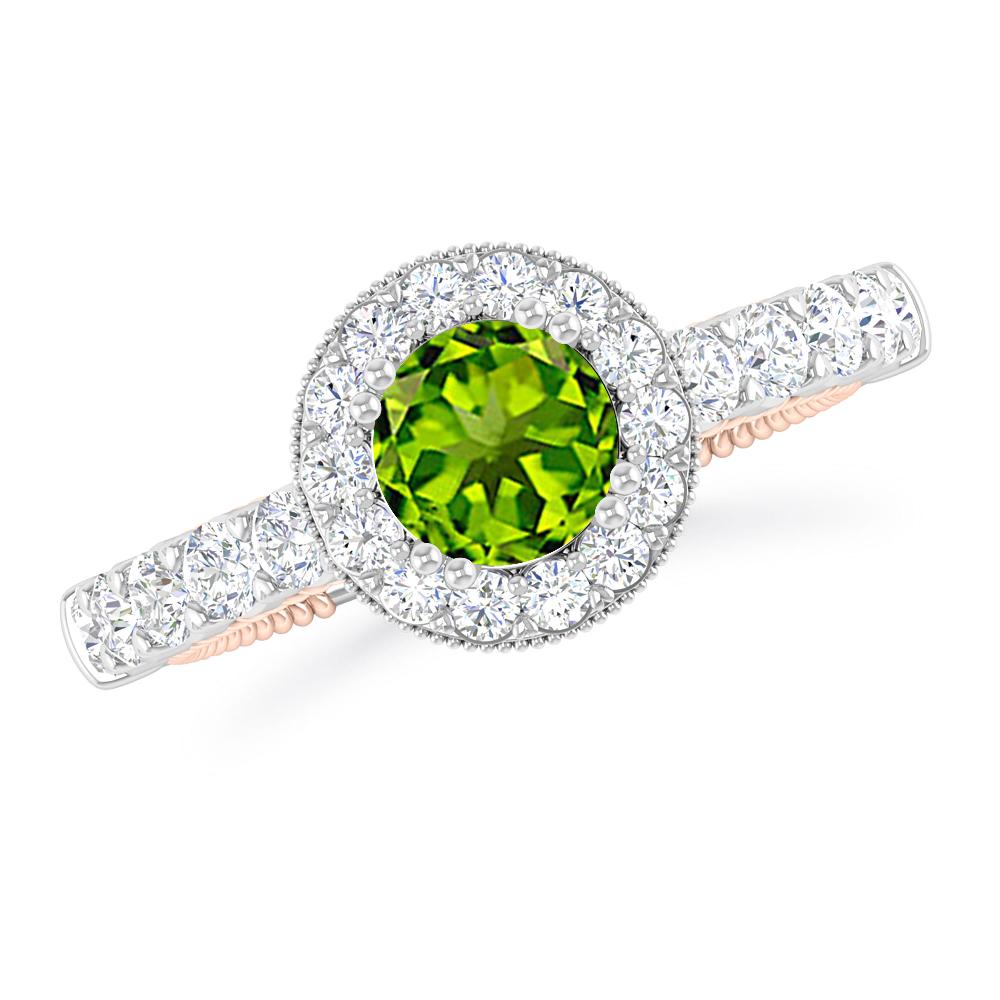 White Gold - Peridot