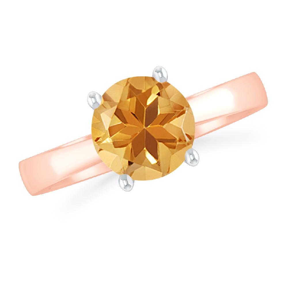 Rose Gold - Citrine