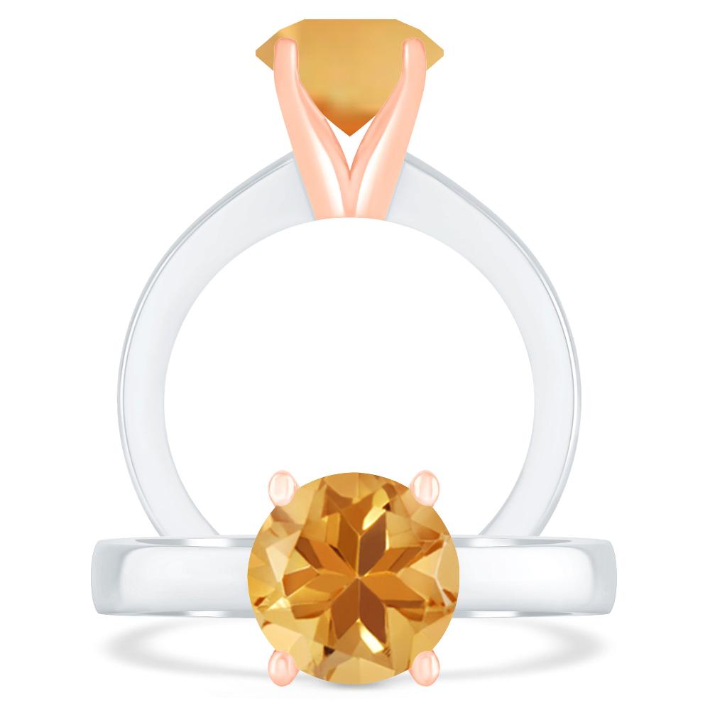 White Gold - Citrine