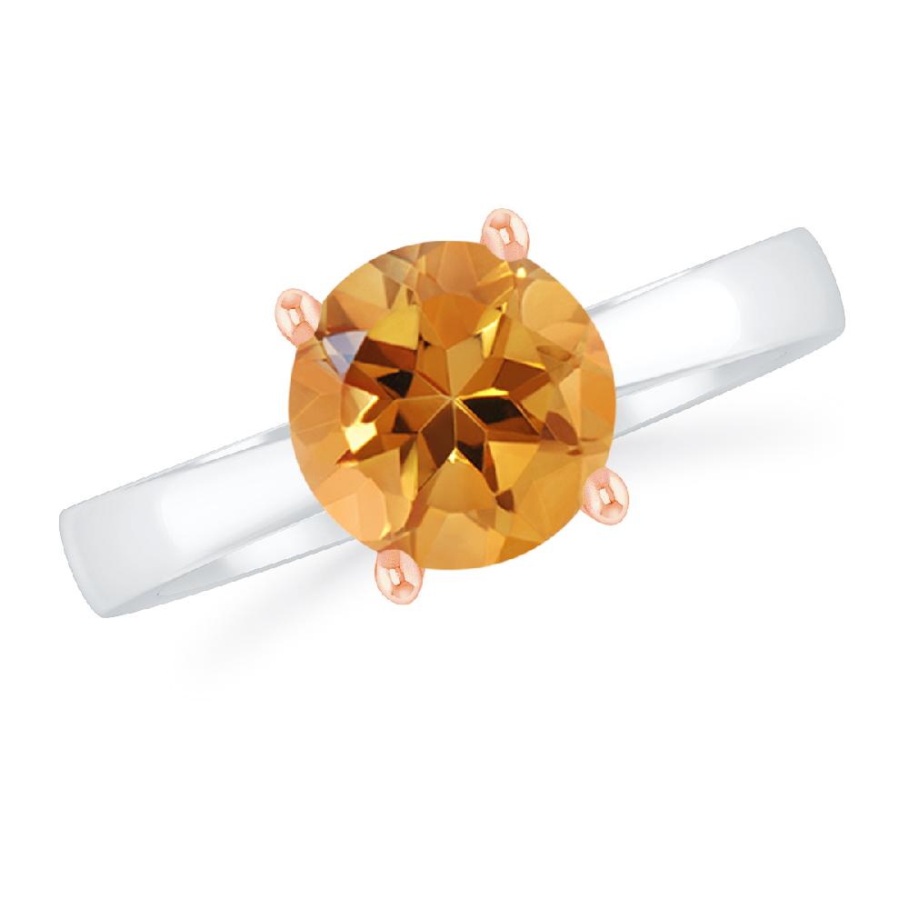 White Gold - Citrine