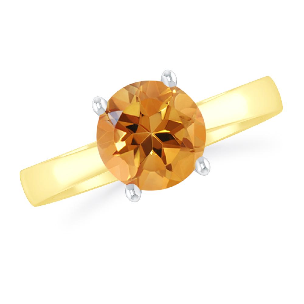 Yellow Gold - Citrine