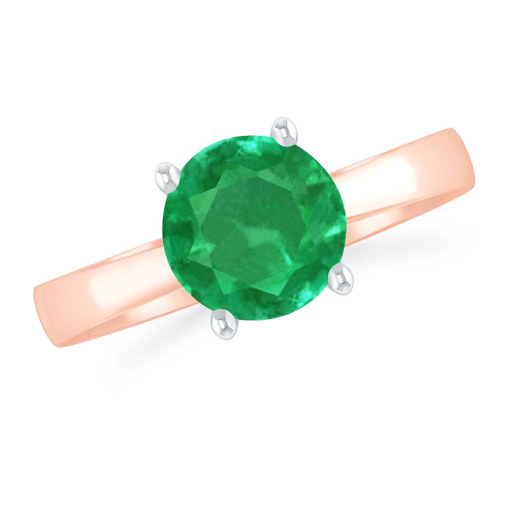 Rose Gold - Emerald