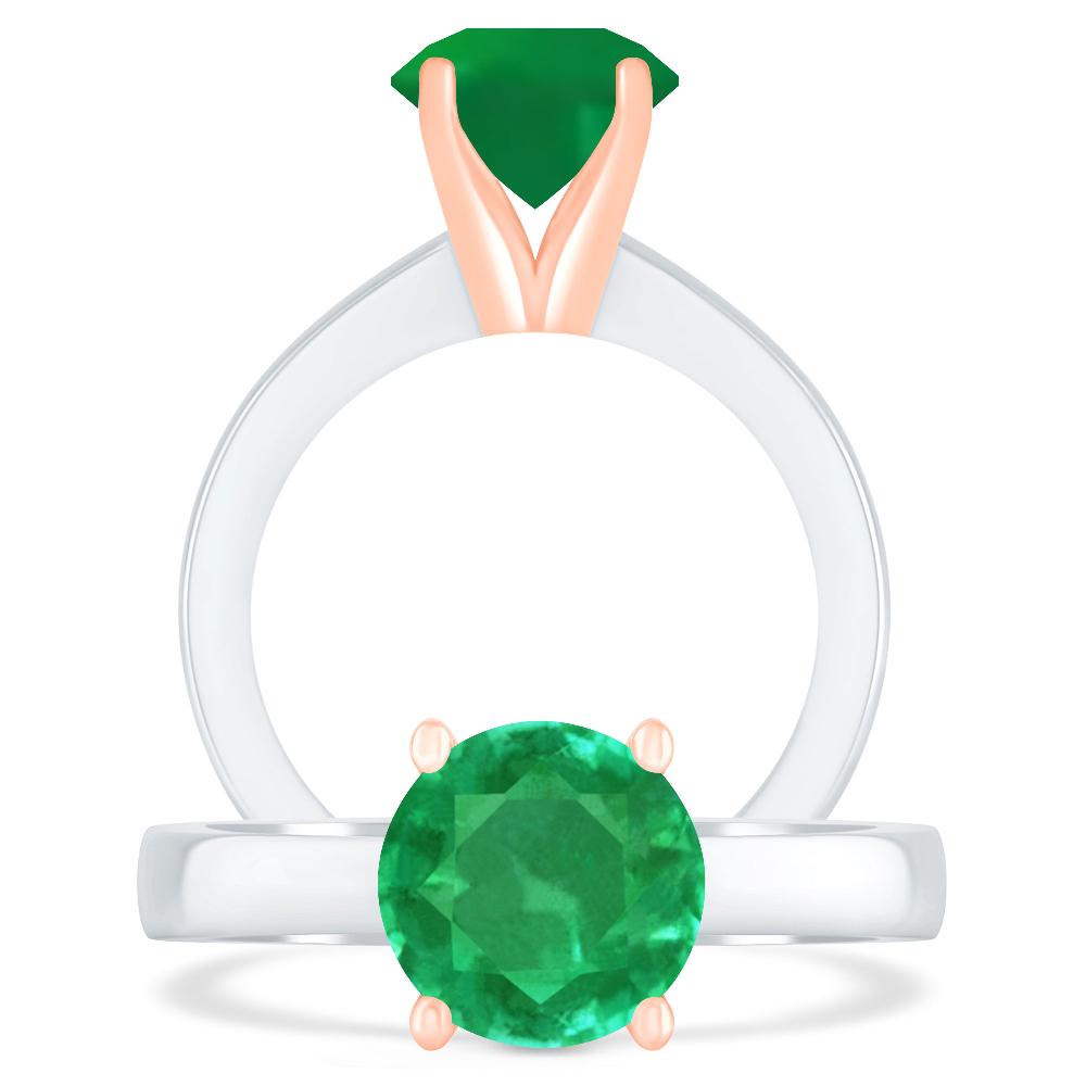 White Gold - Emerald