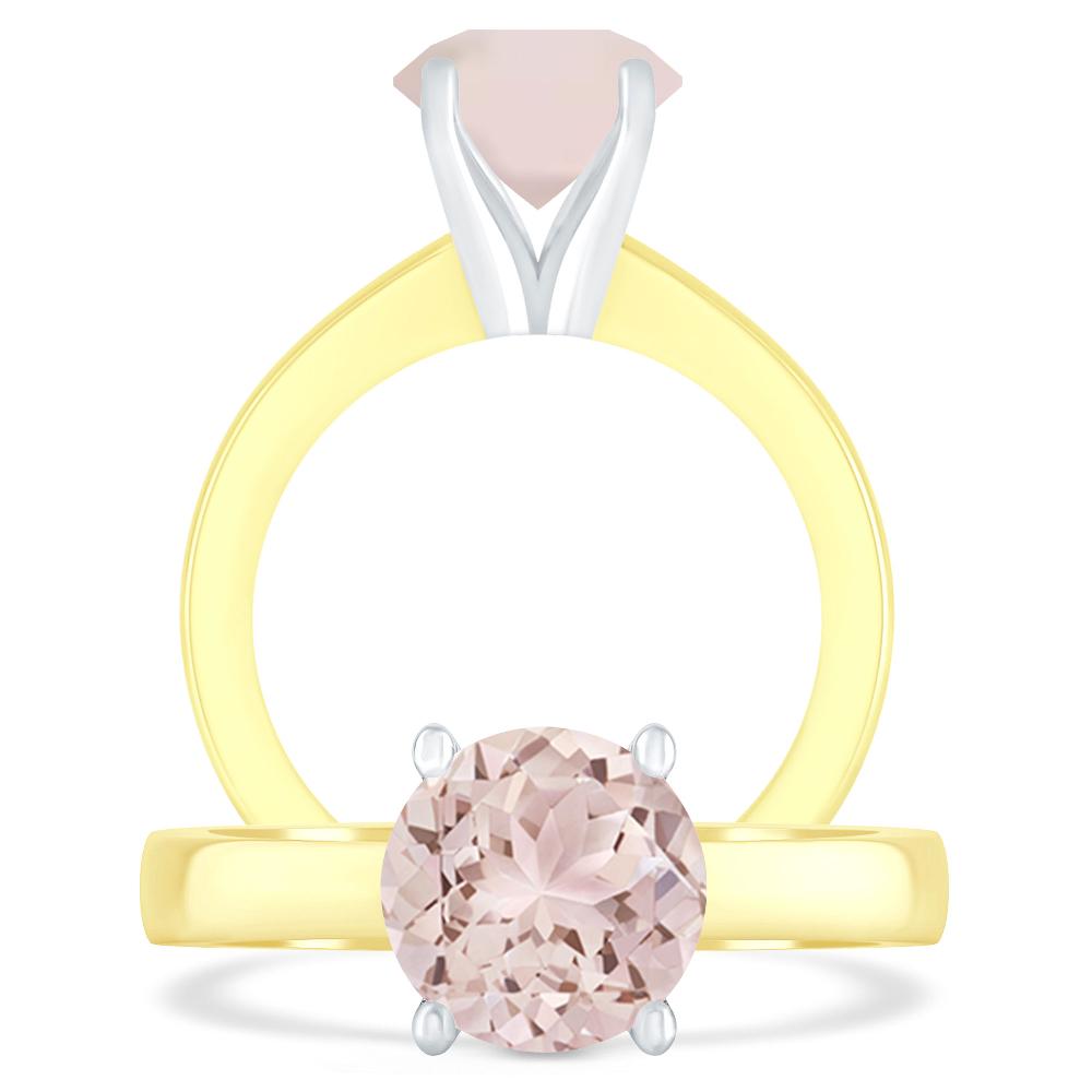 Yellow Gold - Morganite