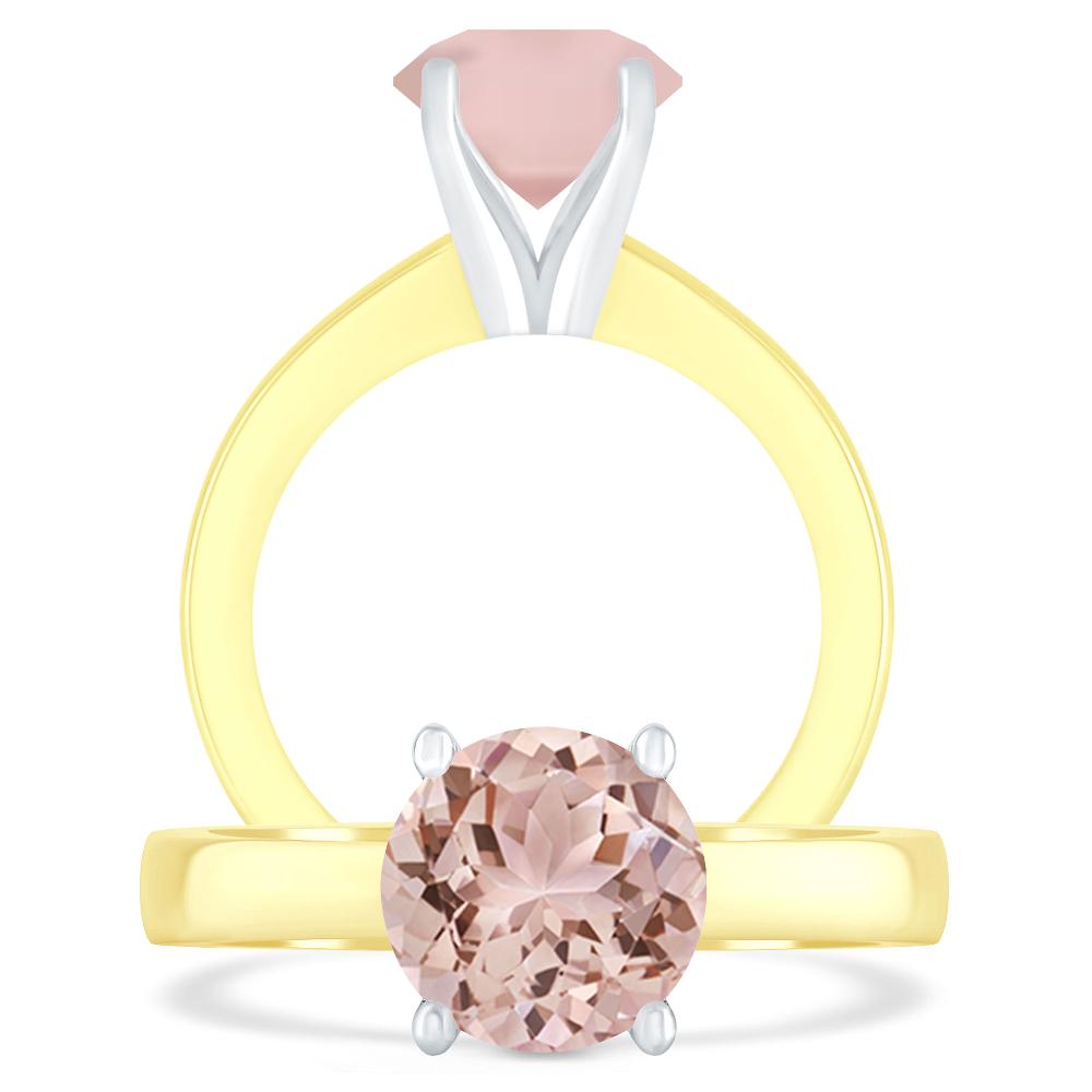 Yellow Gold - Morganite