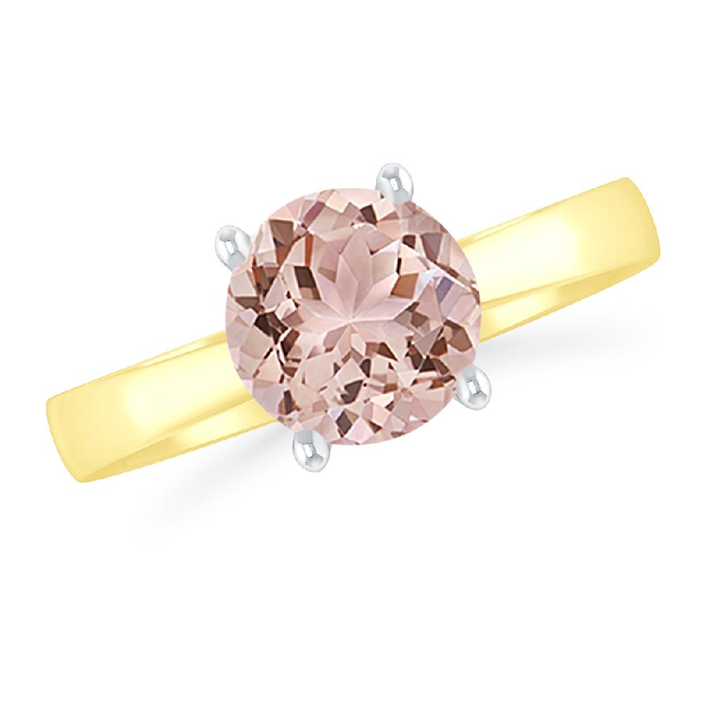 Yellow Gold - Morganite