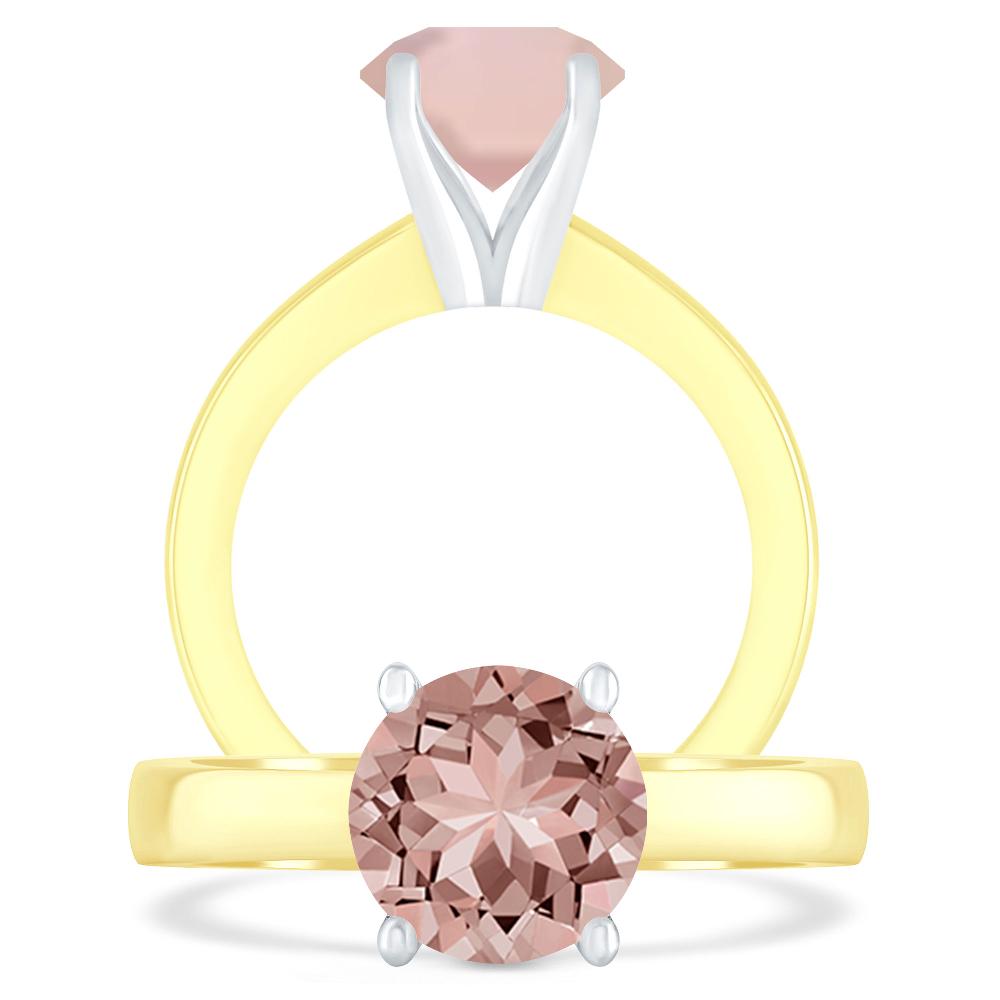 Yellow Gold - Morganite