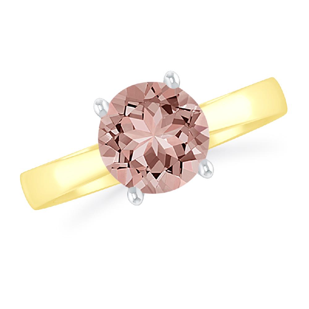 Yellow Gold - Morganite