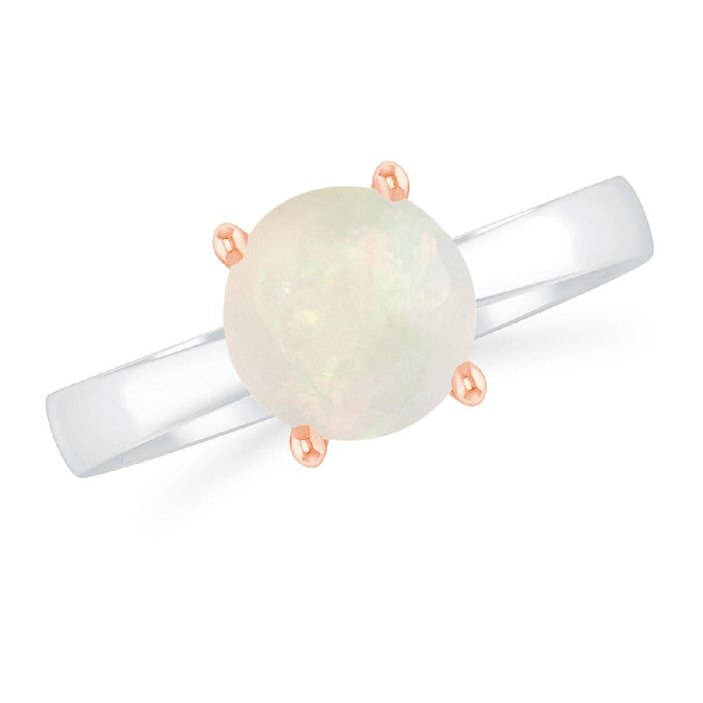 White Gold - Opal