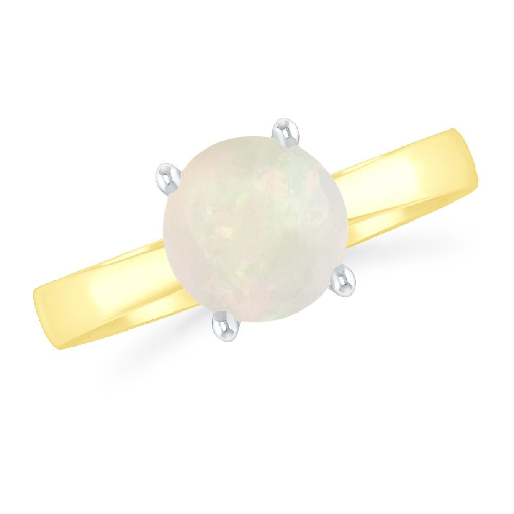 Yellow Gold - Opal