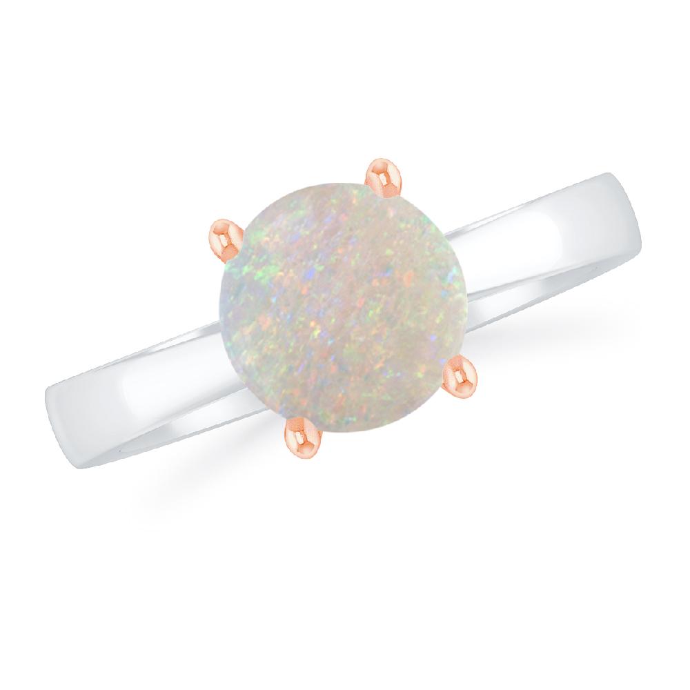 White Gold - Opal