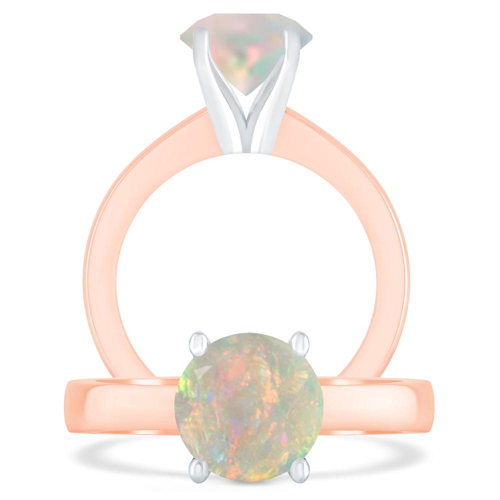 Rose Gold - Opal