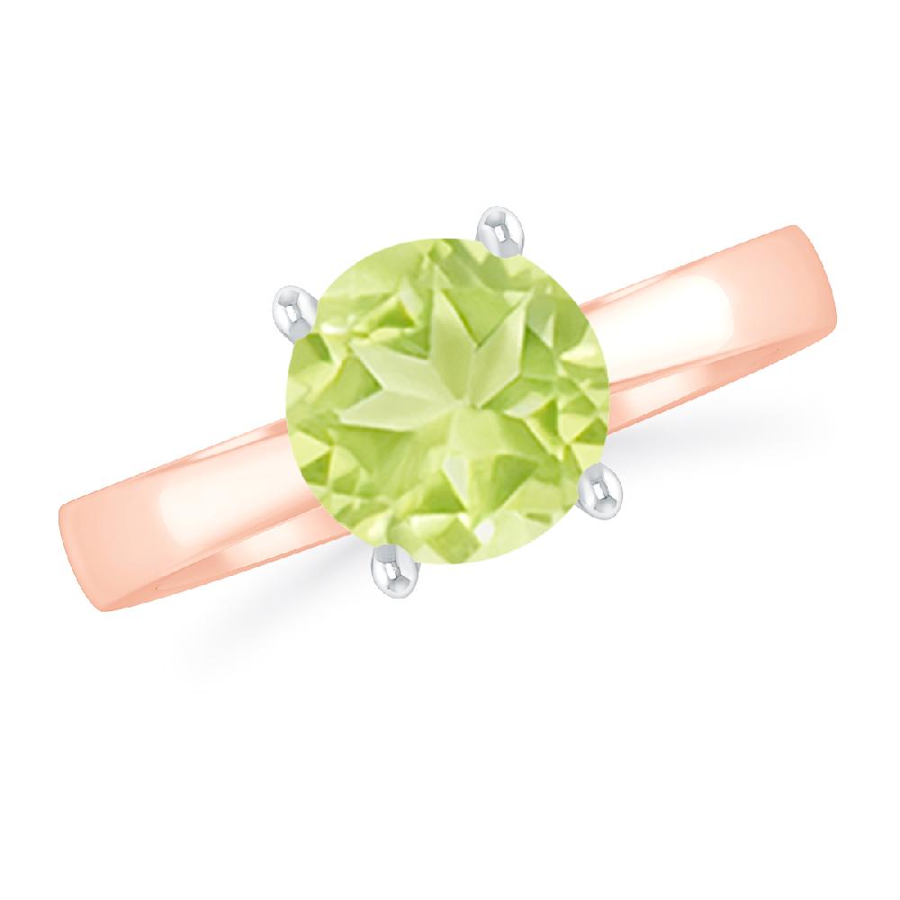 Rose Gold - Peridot