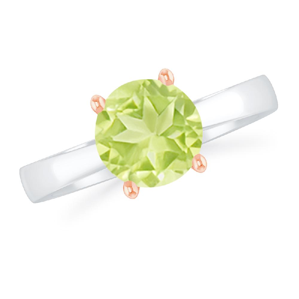 White Gold - Peridot