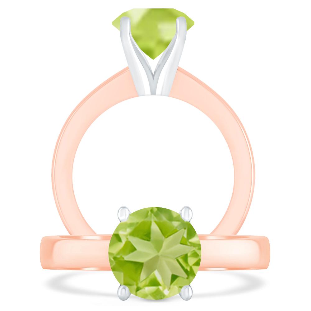 Rose Gold - Peridot