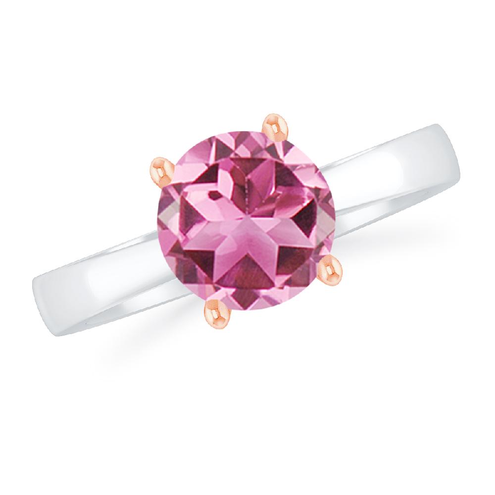 White Gold - Pink Tourmaline