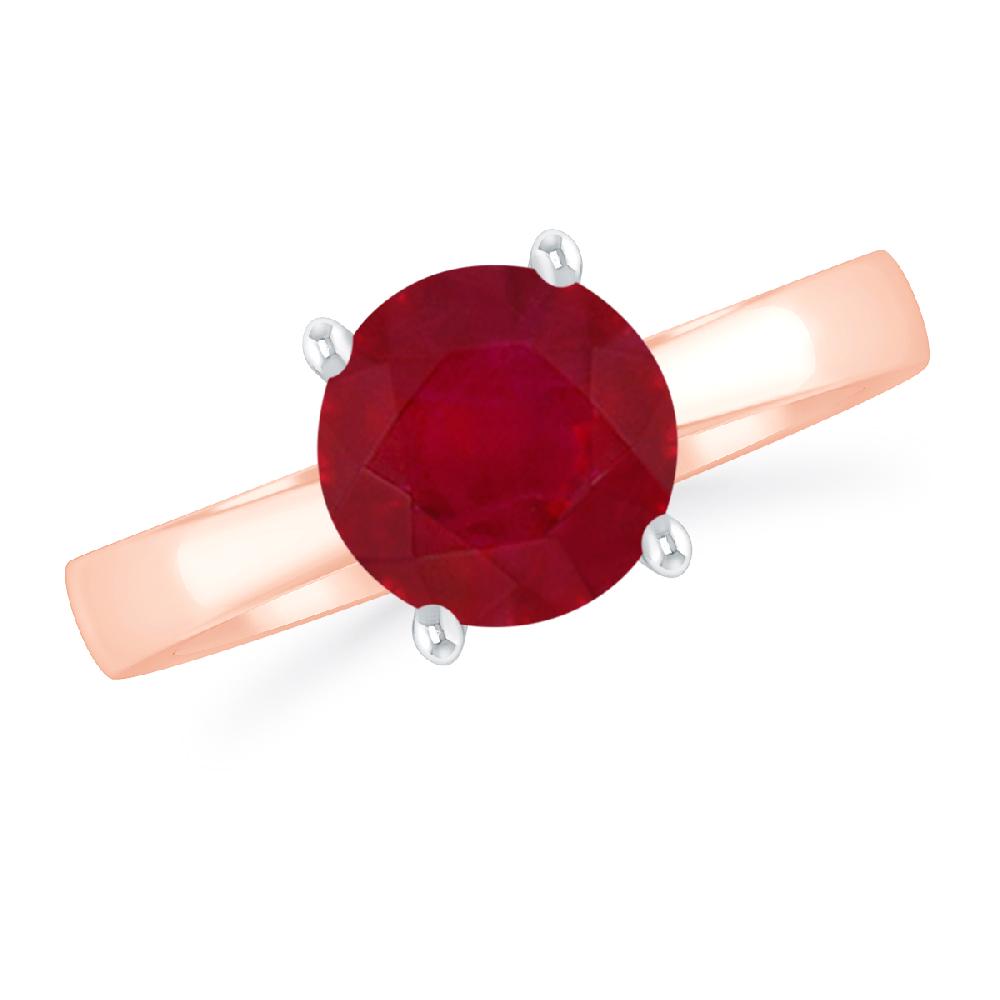 Rose Gold - Ruby