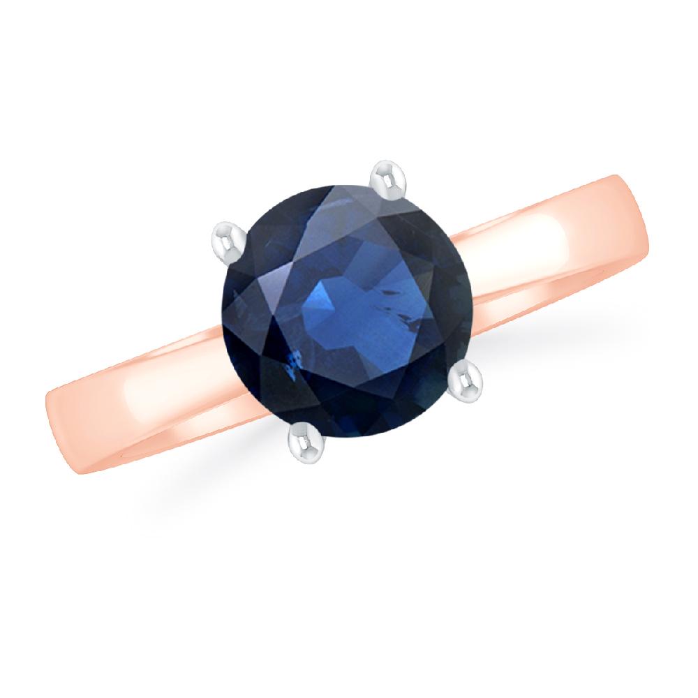 Rose Gold - Sapphire