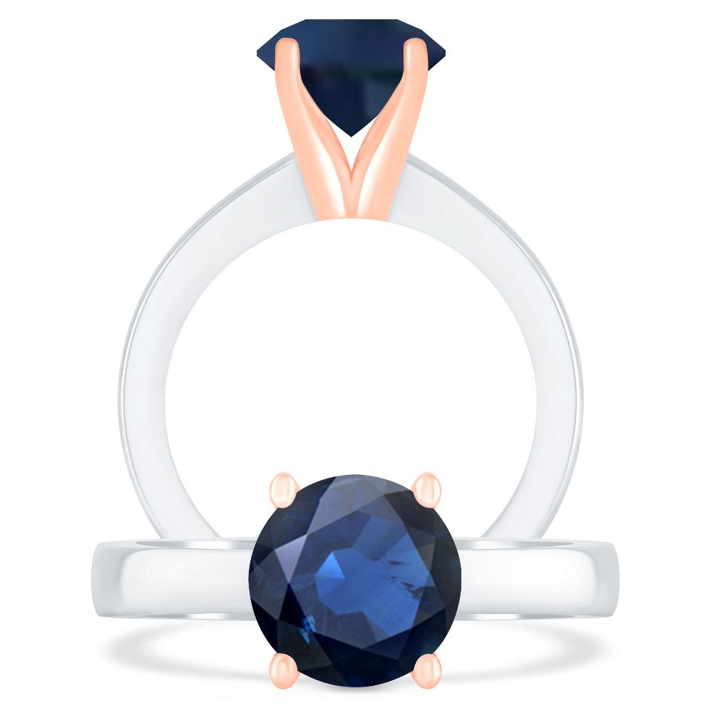 White Gold - Sapphire
