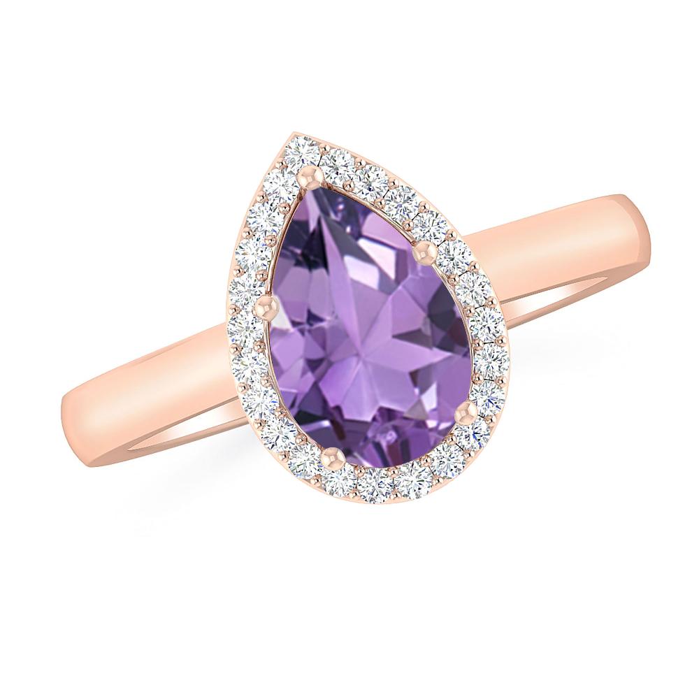 Rose Gold - Amethyst