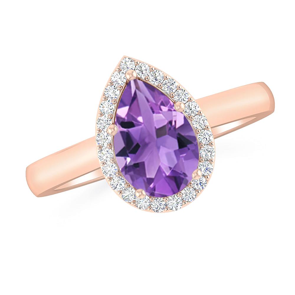 Rose Gold - Amethyst