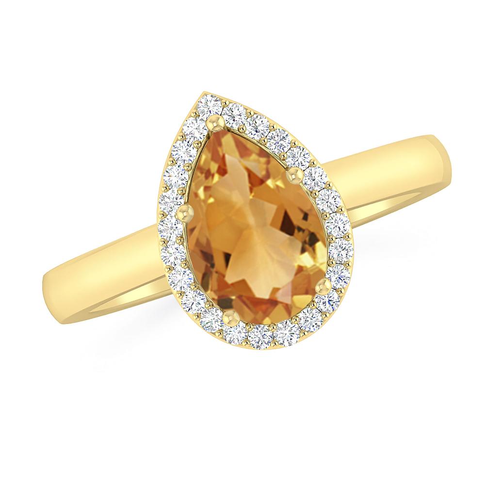 Yellow Gold - Citrine
