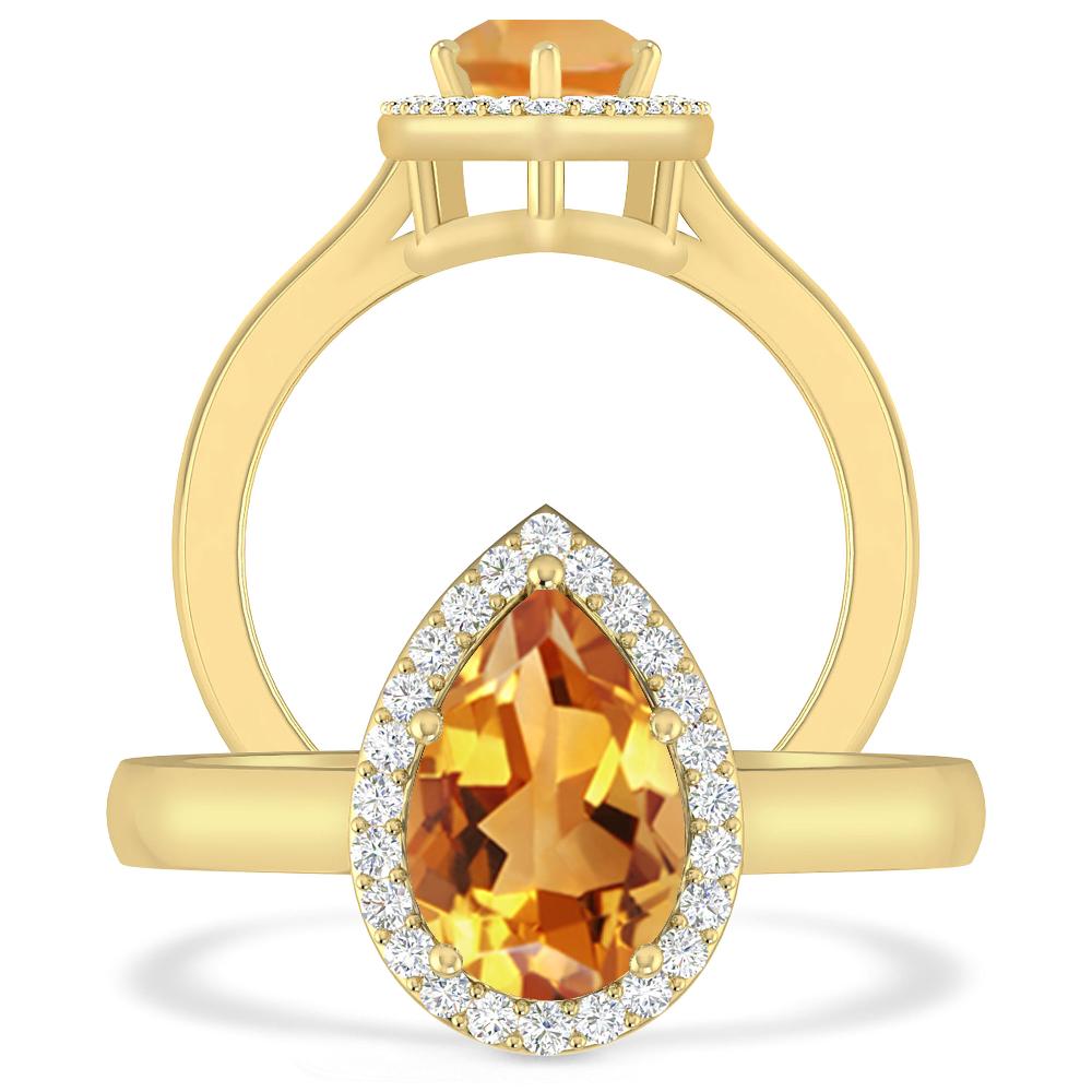 Yellow Gold - Citrine