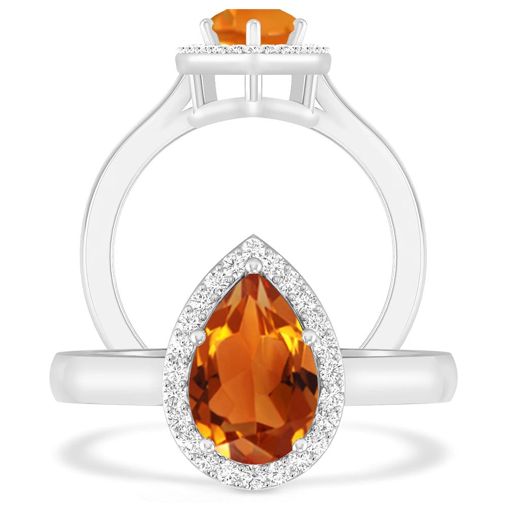 White Gold - Citrine