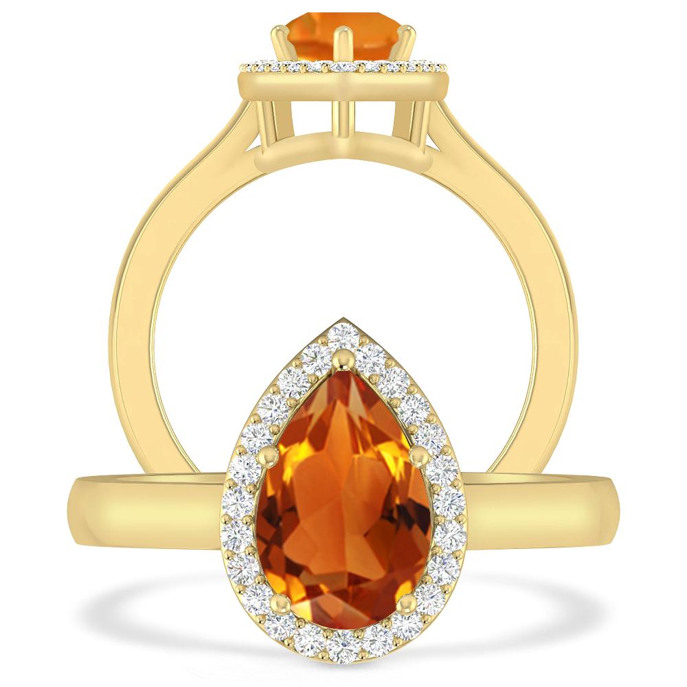 Yellow Gold - Citrine