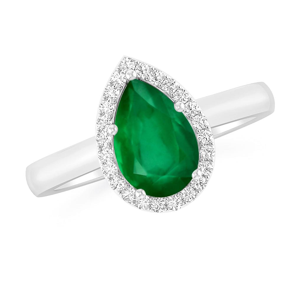 White Gold - Emerald