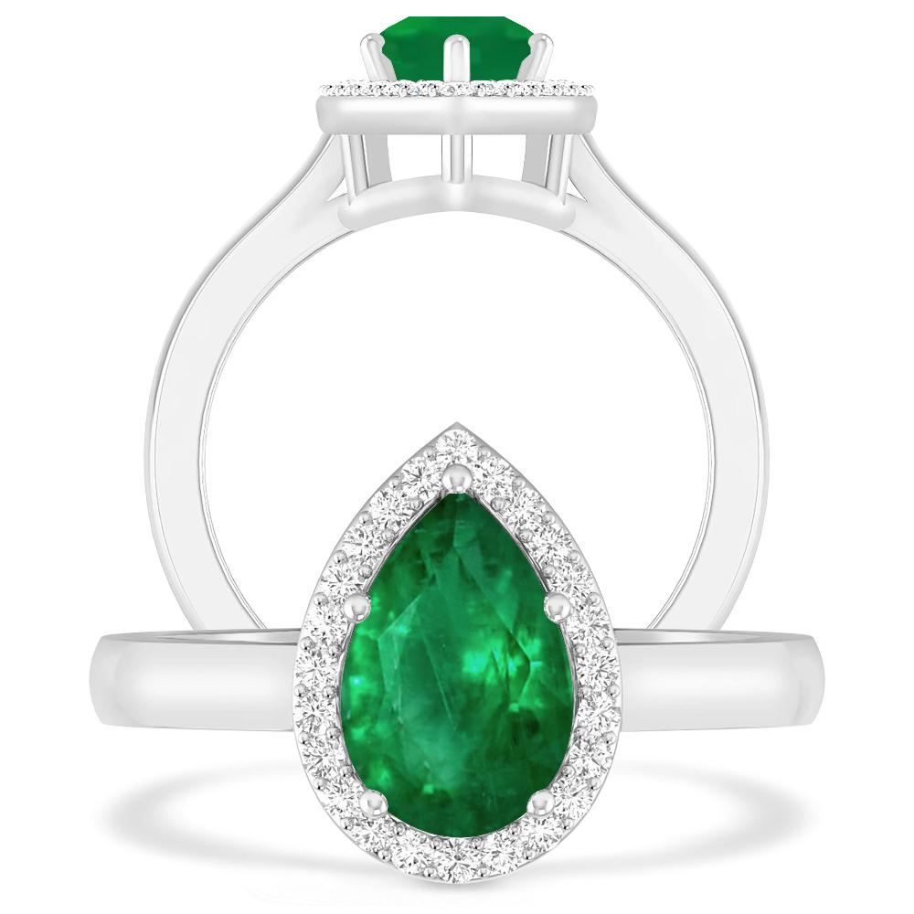 White Gold - Emerald