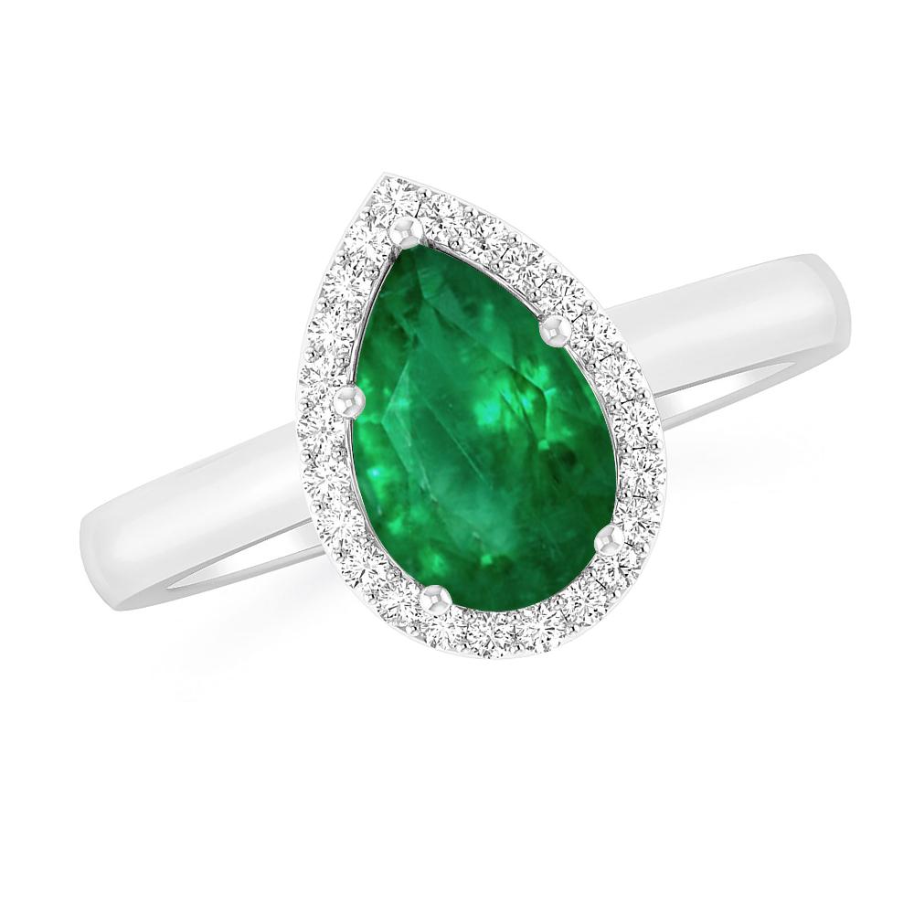 White Gold - Emerald