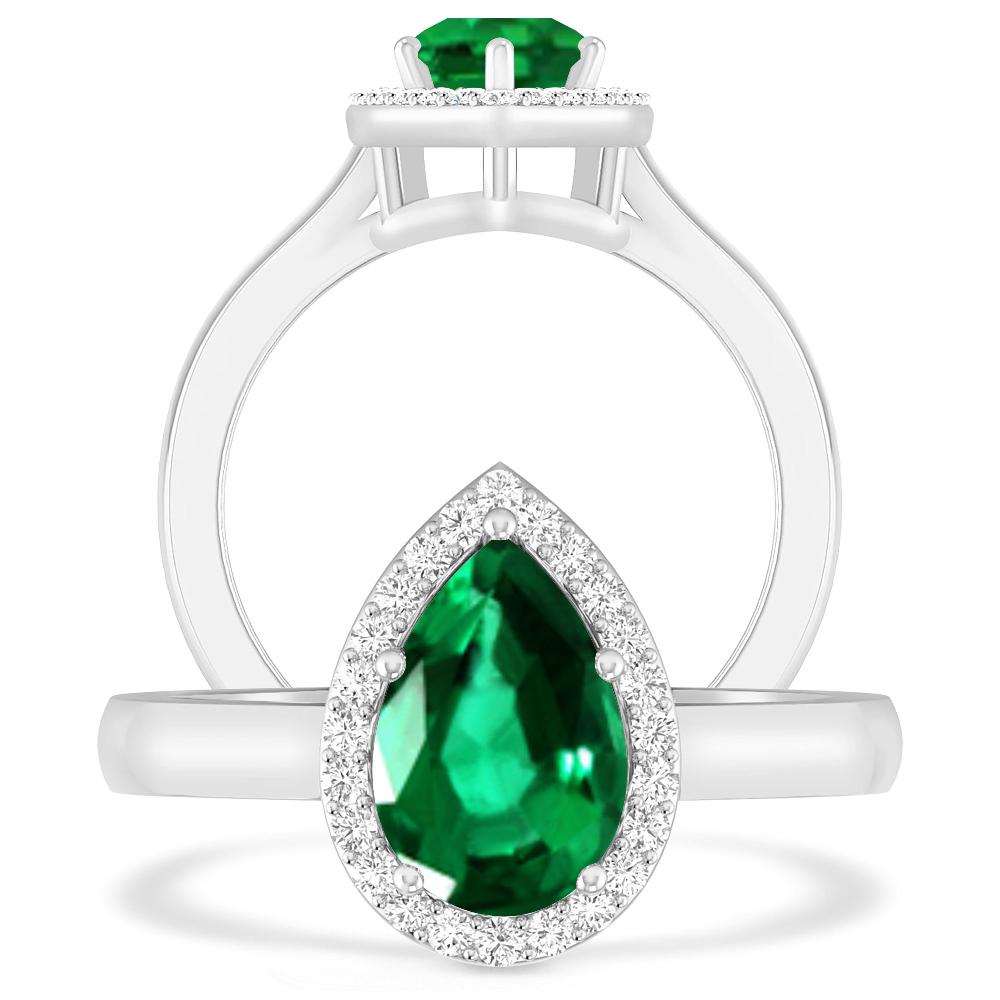 White Gold - Emerald