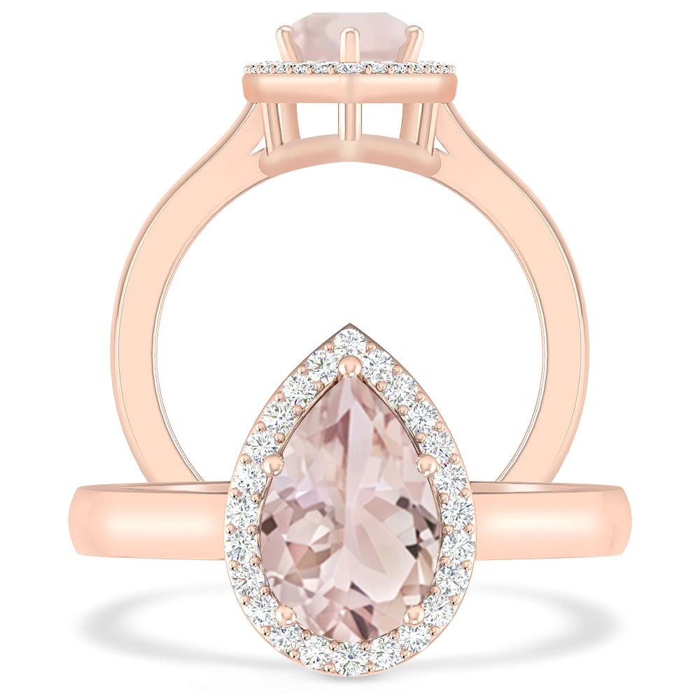 Rose Gold - Morganite