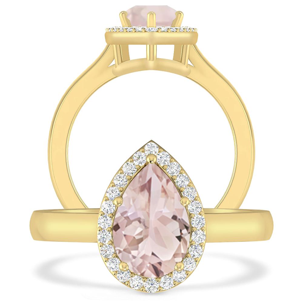 Yellow Gold - Morganite