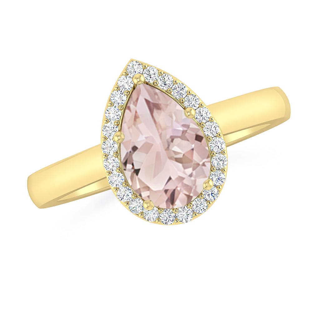 Yellow Gold - Morganite