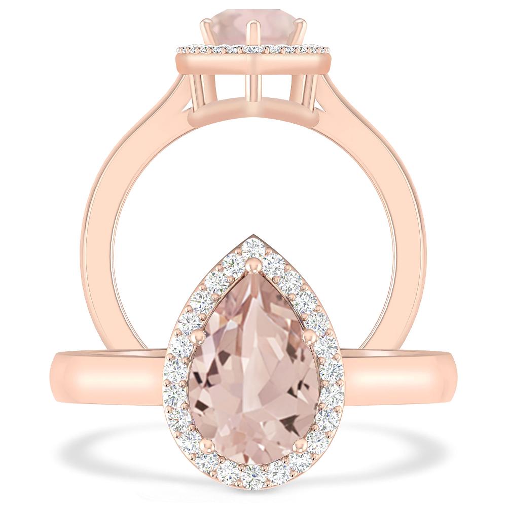 Rose Gold - Morganite