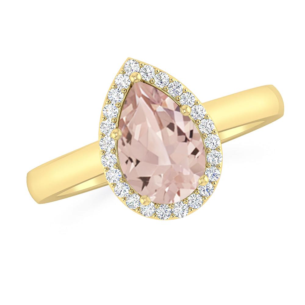 Yellow Gold - Morganite