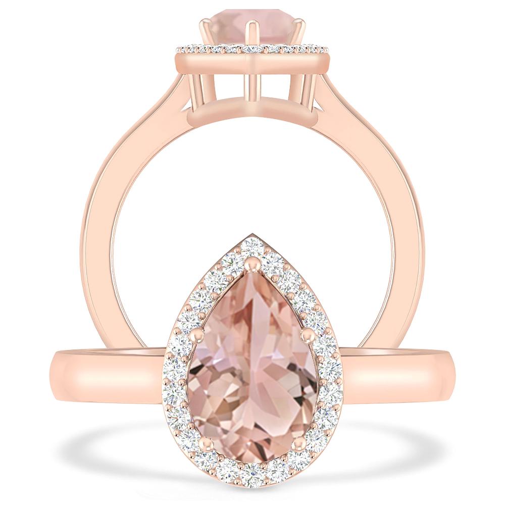 Rose Gold - Morganite
